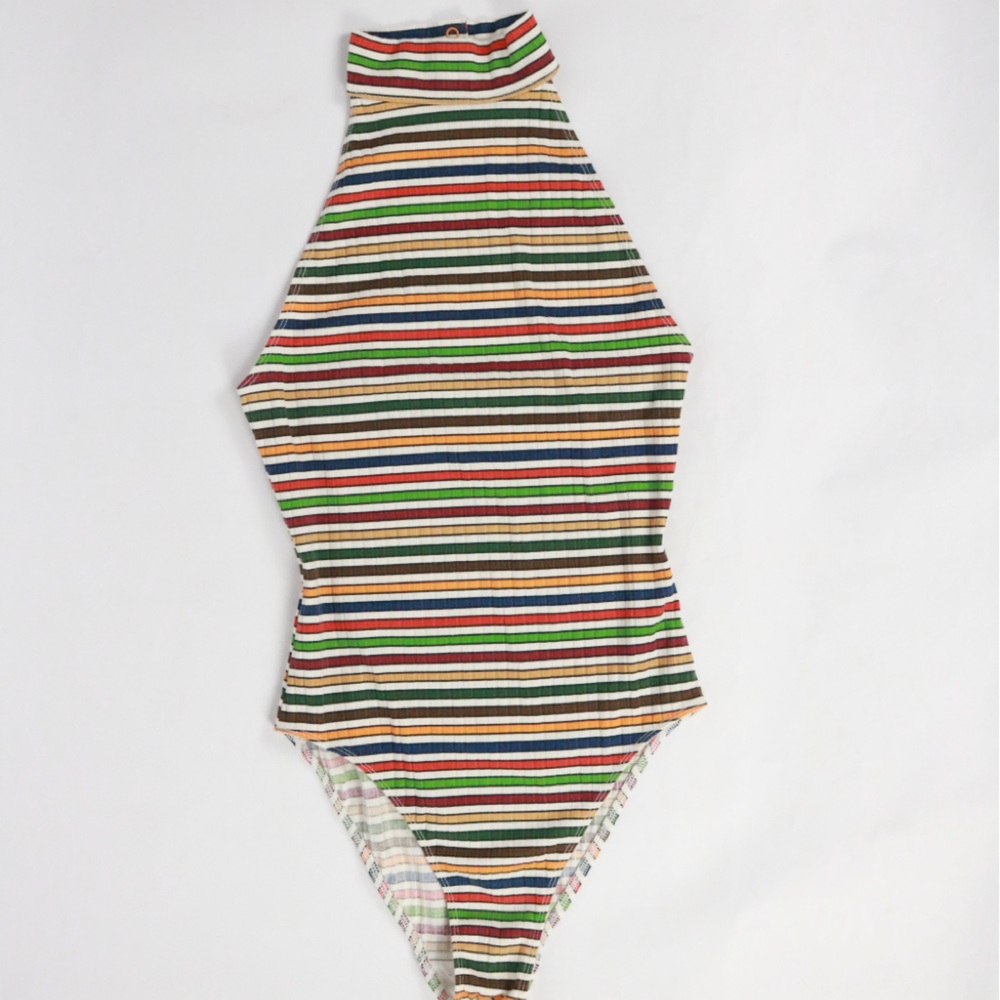 Urban Outfitters Striped Bodysuit